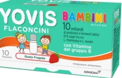 Yovis bambini flaconcini fermenti lattici e probiotici 10 flaconcini