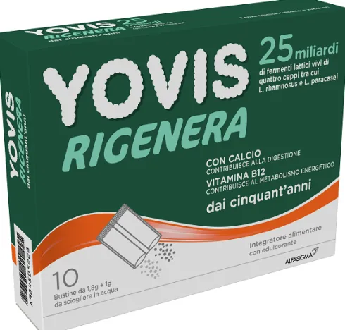 Yovis Rigenera 25 miliardi 10 Bustine