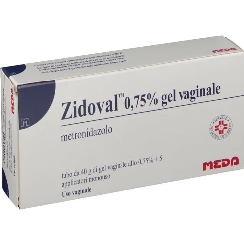Zidoval 0,75% Gel Vaginale + 5 applicatori